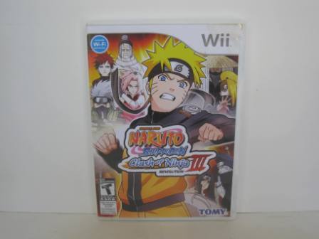 Naruto: Clash of Ninja Revolution 3 (CASE ONLY) - Wii
